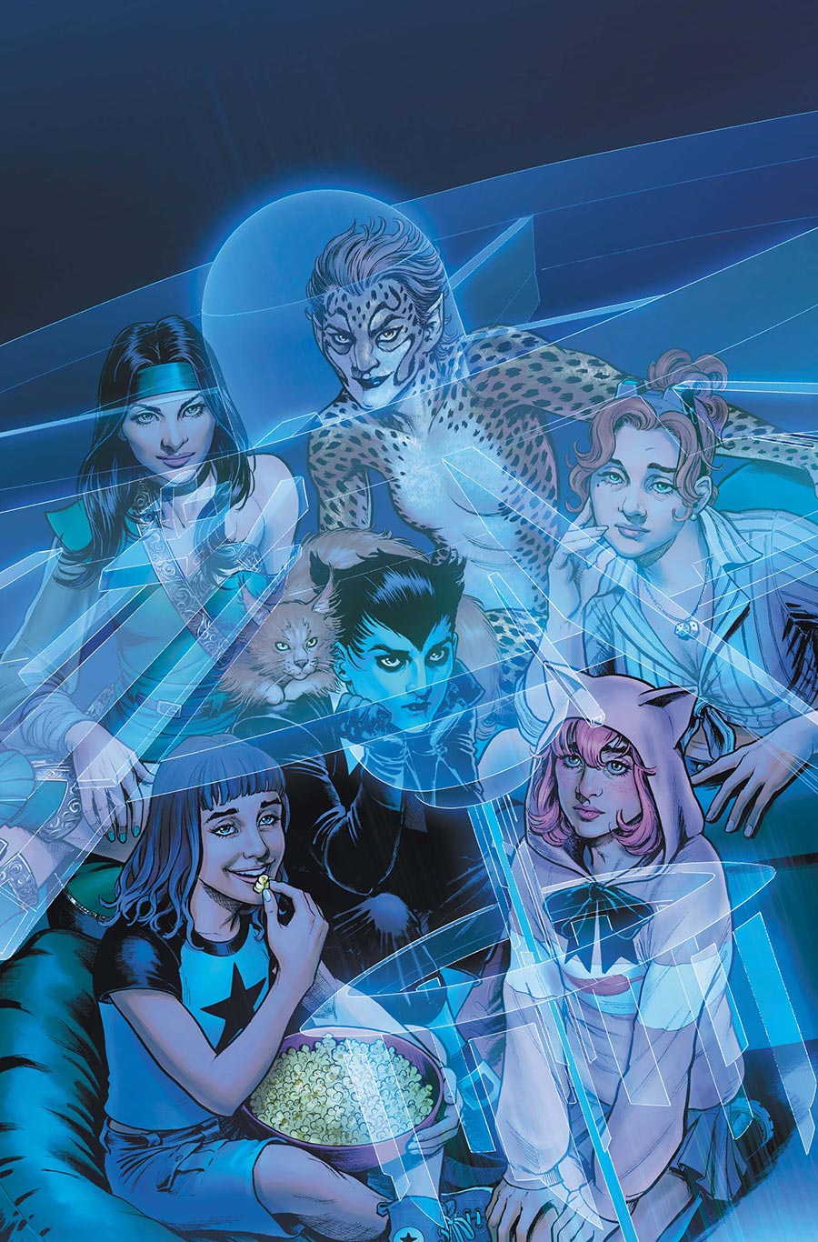 Cheetah And Cheshire Rob The Justice League #3 Cover A Regular Nicola Scott Cover (DC All In)