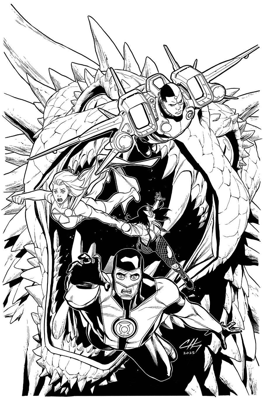 Justice League Red #3 Cover A Regular Clayton Henry Cover (DC All In)