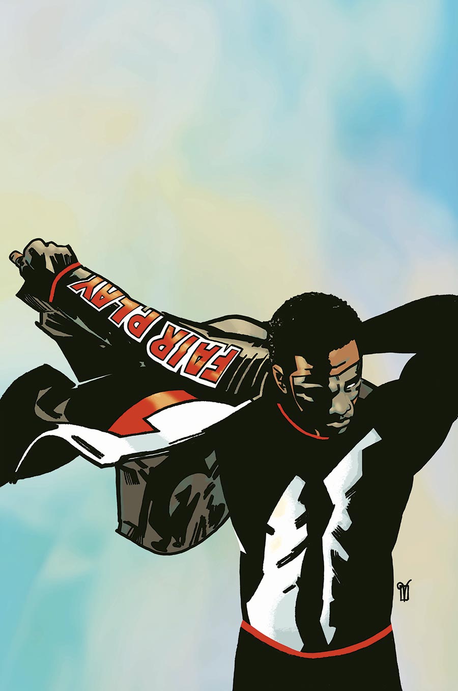 Mr Terrific Year One #6 Cover B Variant Valentine De Landro Card Stock Cover (DC All In)