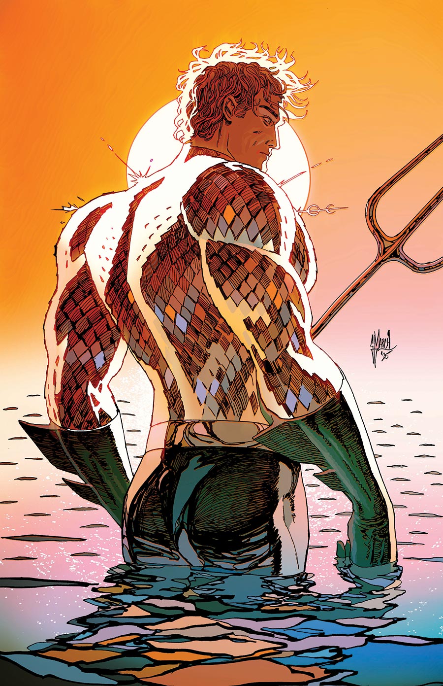 Aquaman Vol 7 #10 Cover B Variant Guillem March Card Stock Cover (DC All In)