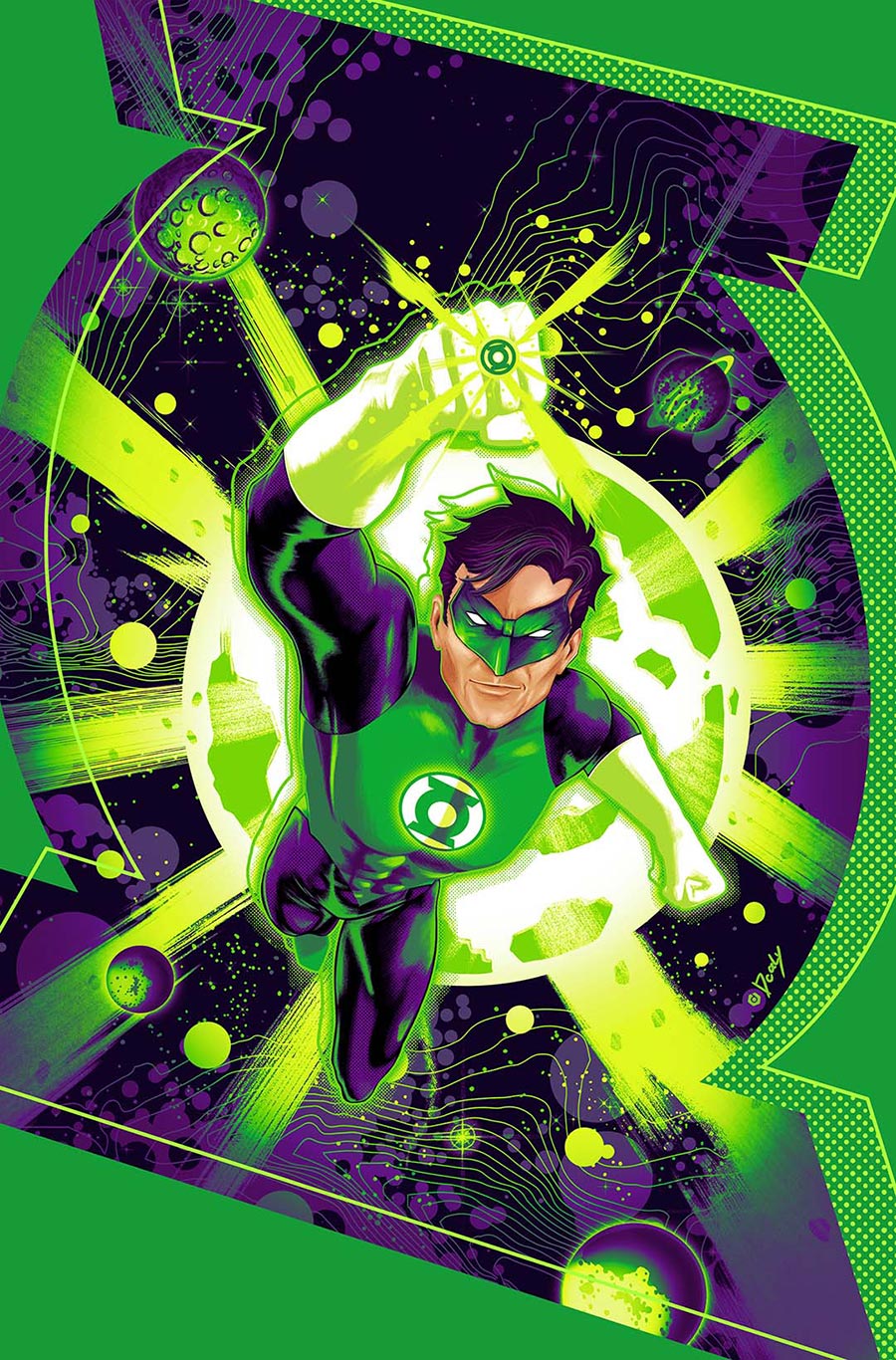 Green Lantern Vol 8 #28 Cover D Variant Doaly Card Stock Cover (DC All In)
