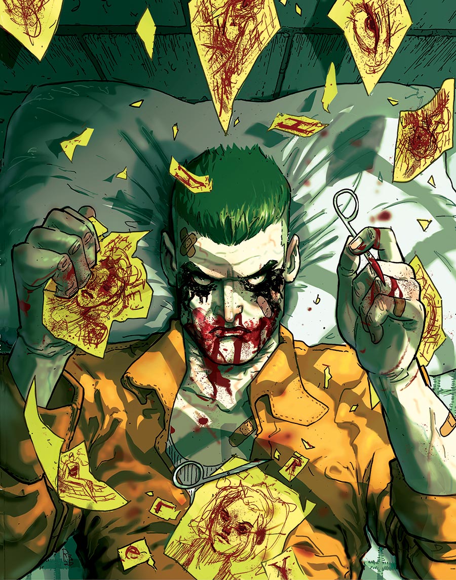 Joker Harley Malicious Intent #1 Cover D Variant Riley Rossmo Cover