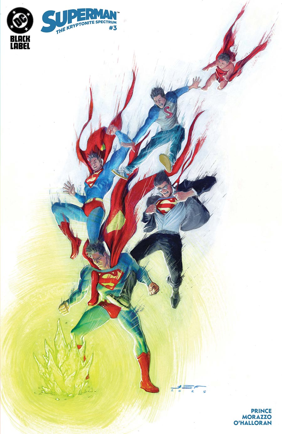 Superman The Kryptonite Spectrum #3 Cover B Variant Juan Ferreyra Card Stock Cover