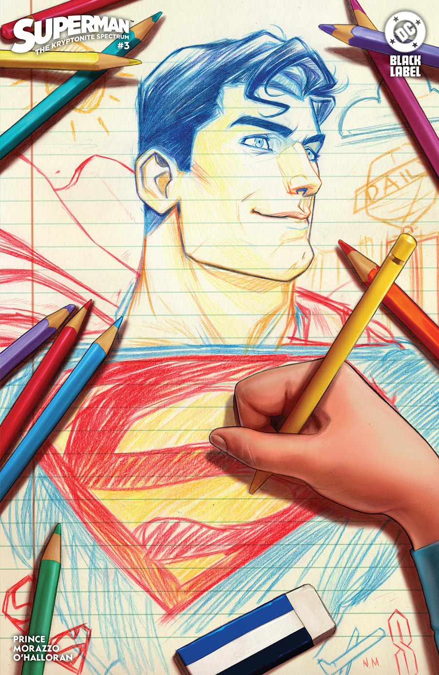 Superman The Kryptonite Spectrum #3 Cover C Variant Nimit Malavia Card Stock Cover