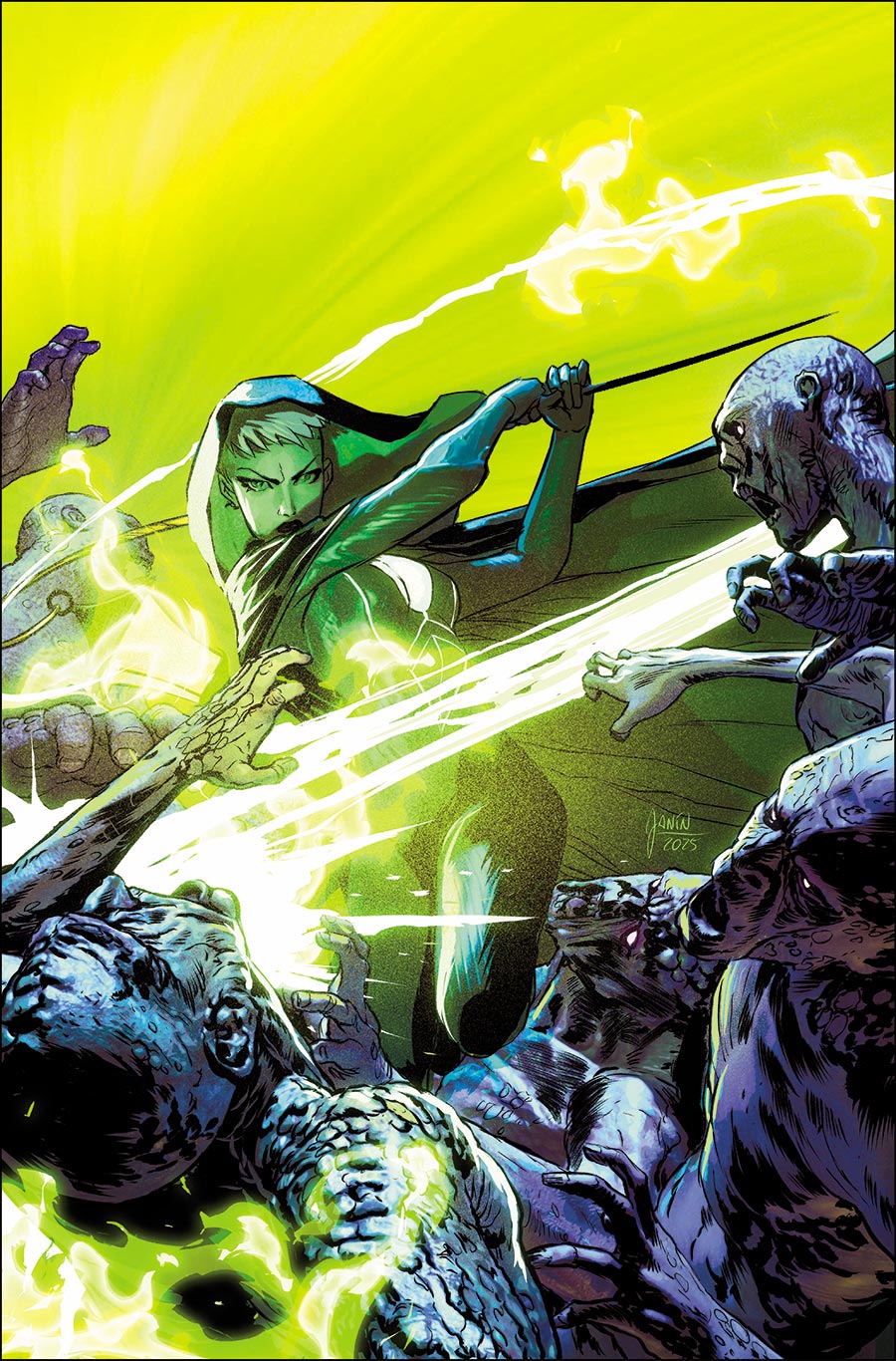 Green Lantern Dark #7 Cover B Variant Mikel Janin Card Stock Cover