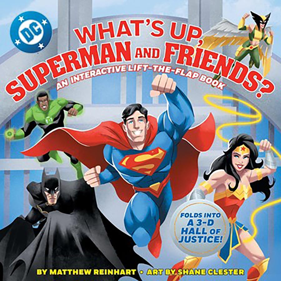 Whats Up Superman And Friends A Pop Magic Book HC