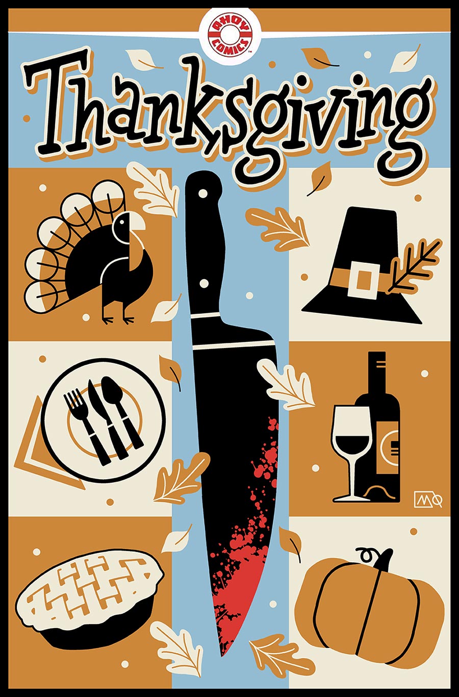 Thanksgiving #1 (One Shot) Cover B Variant Mauricet Blood For Dinner Unlockable Cover