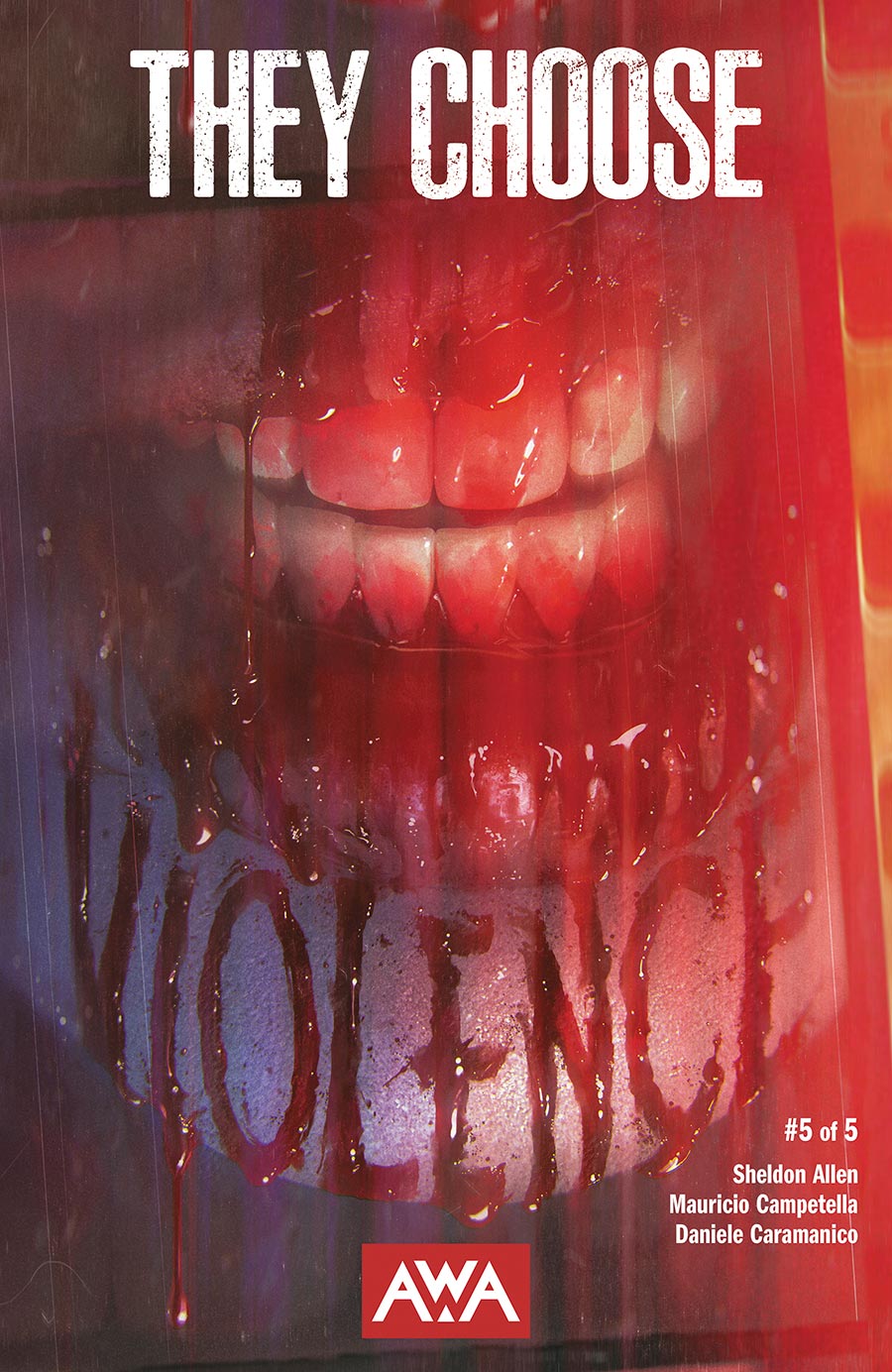 They Choose Violence #5 Cover A Regular Rahzzah Cover