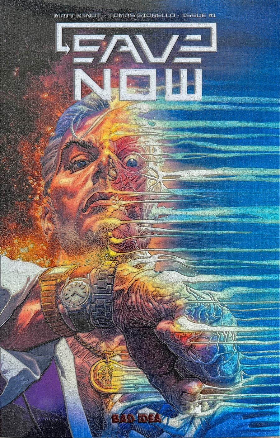 Save Now #1 Cover C Variant Lewis LaRosa Chromium Cover