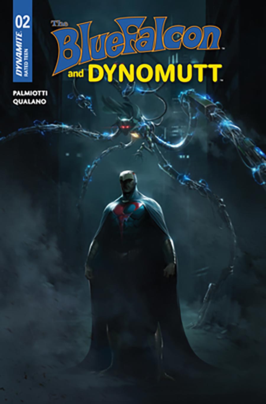 Blue Falcon And Dynomutt #2 Cover D Variant Francesco Mattina Cover