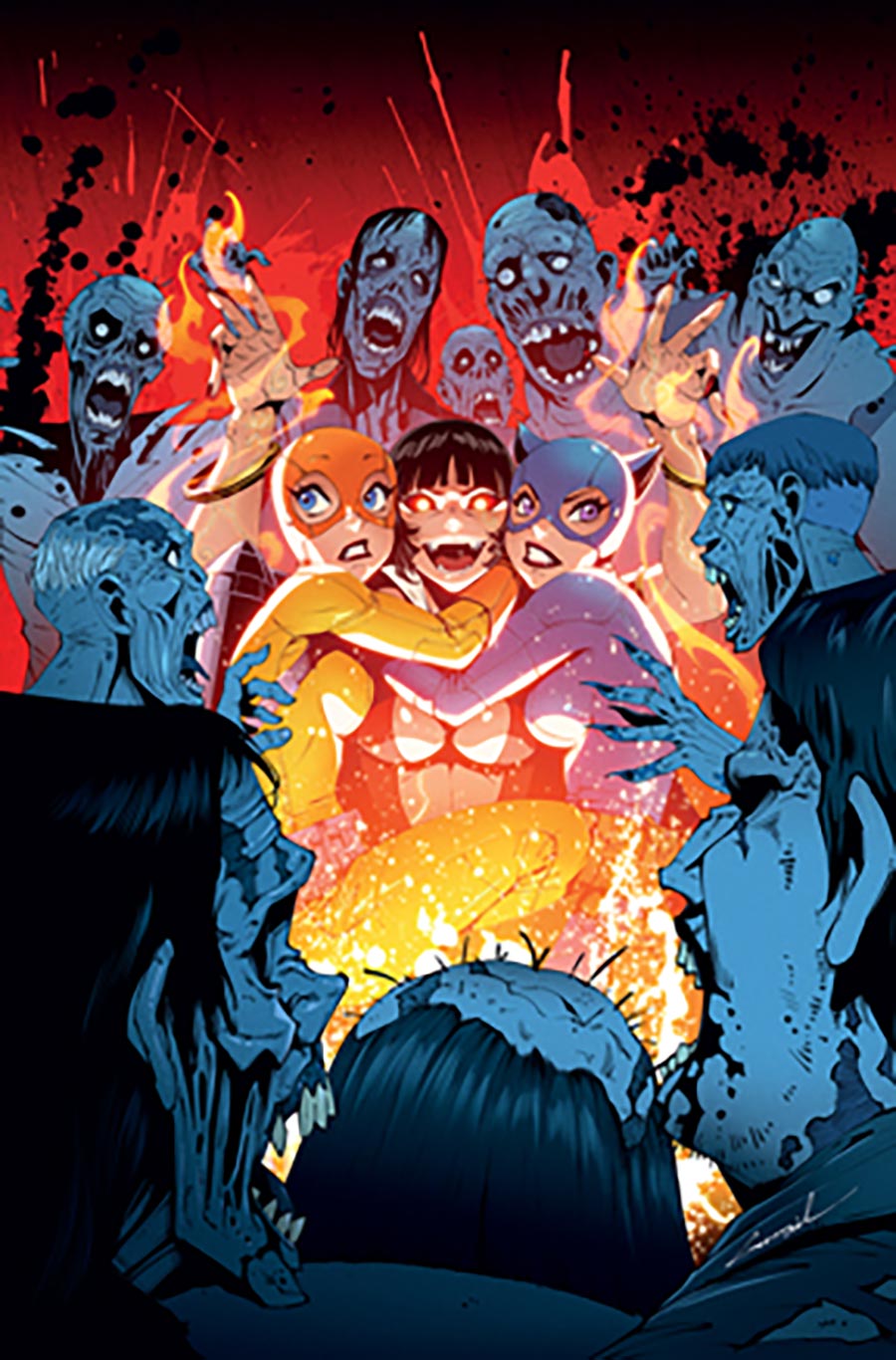 DieNamite Blood Red #1 Cover I Incentive Godtail Virgin Cover