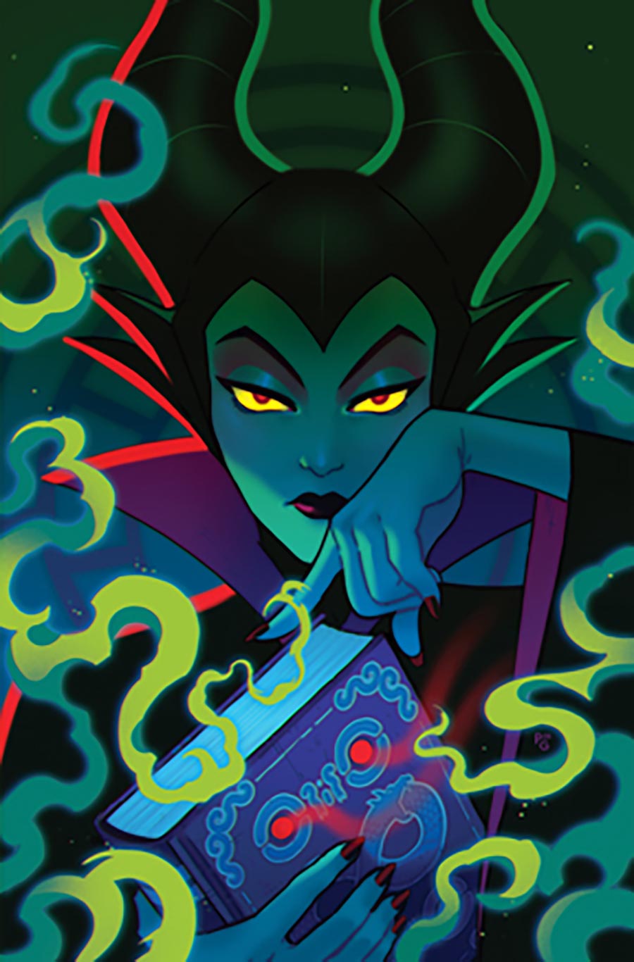 Disney Villains Maleficent Vol 2 #1 Cover F Dynamite Metal Premium Paulina Ganucheau Cover