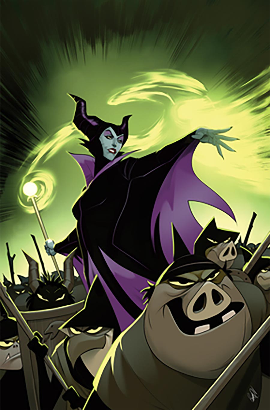 Disney Villains Maleficent Vol 2 #1 Cover G Limited Edition Robert Quinn Virgin Cover