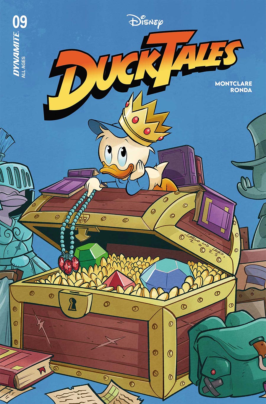 Ducktales Vol 5 #9 Cover C Variant Carlo Lauro Cover