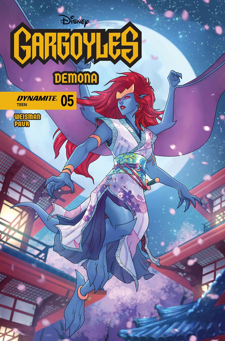 Gargoyles Demona #5 Cover A Regular Meghan Hetrick Cover