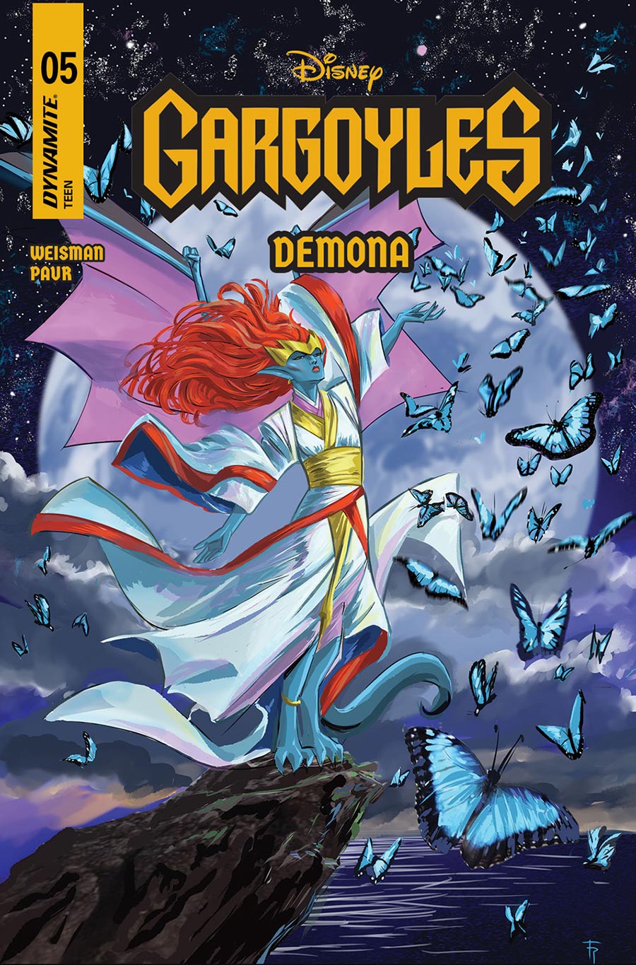 Gargoyles Demona #5 Cover C Variant Frank Paur Cover
