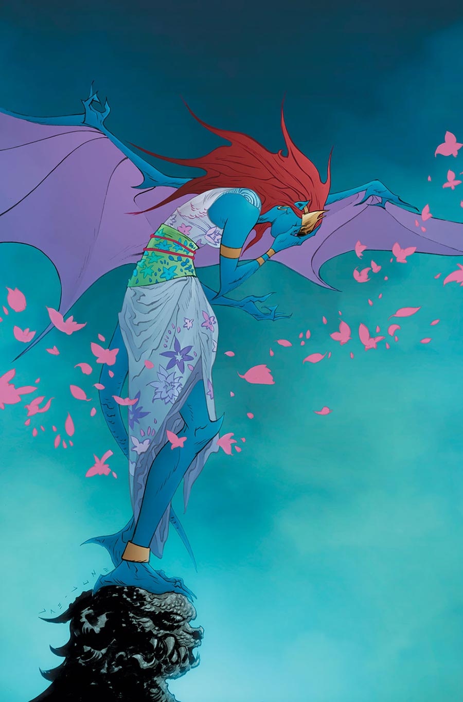 Gargoyles Demona #5 Cover J Incentive Jae Lee & June Chung Virgin Cover