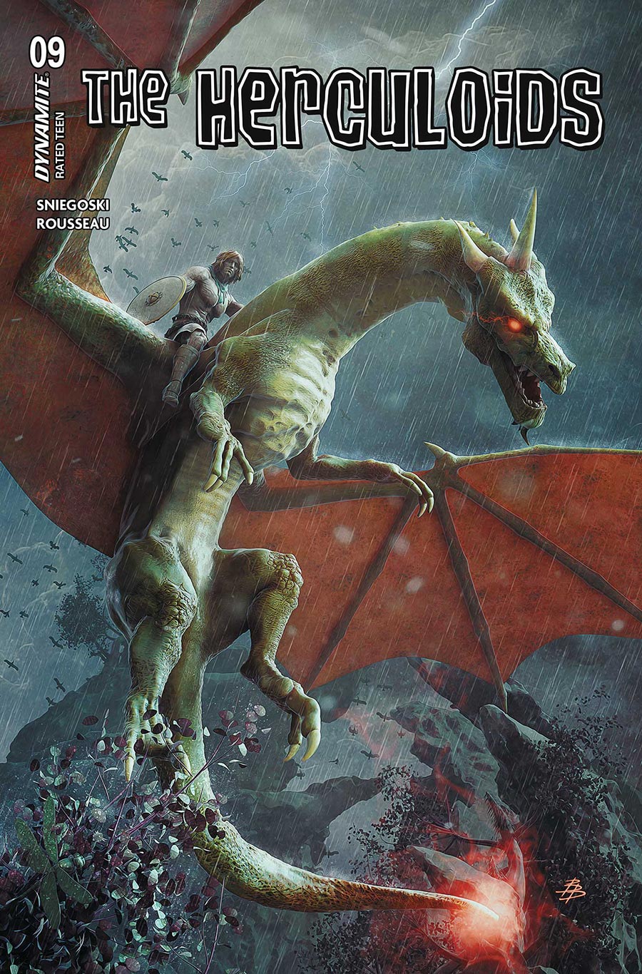 Herculoids #9 Cover C Variant Bjorn Barends Cover