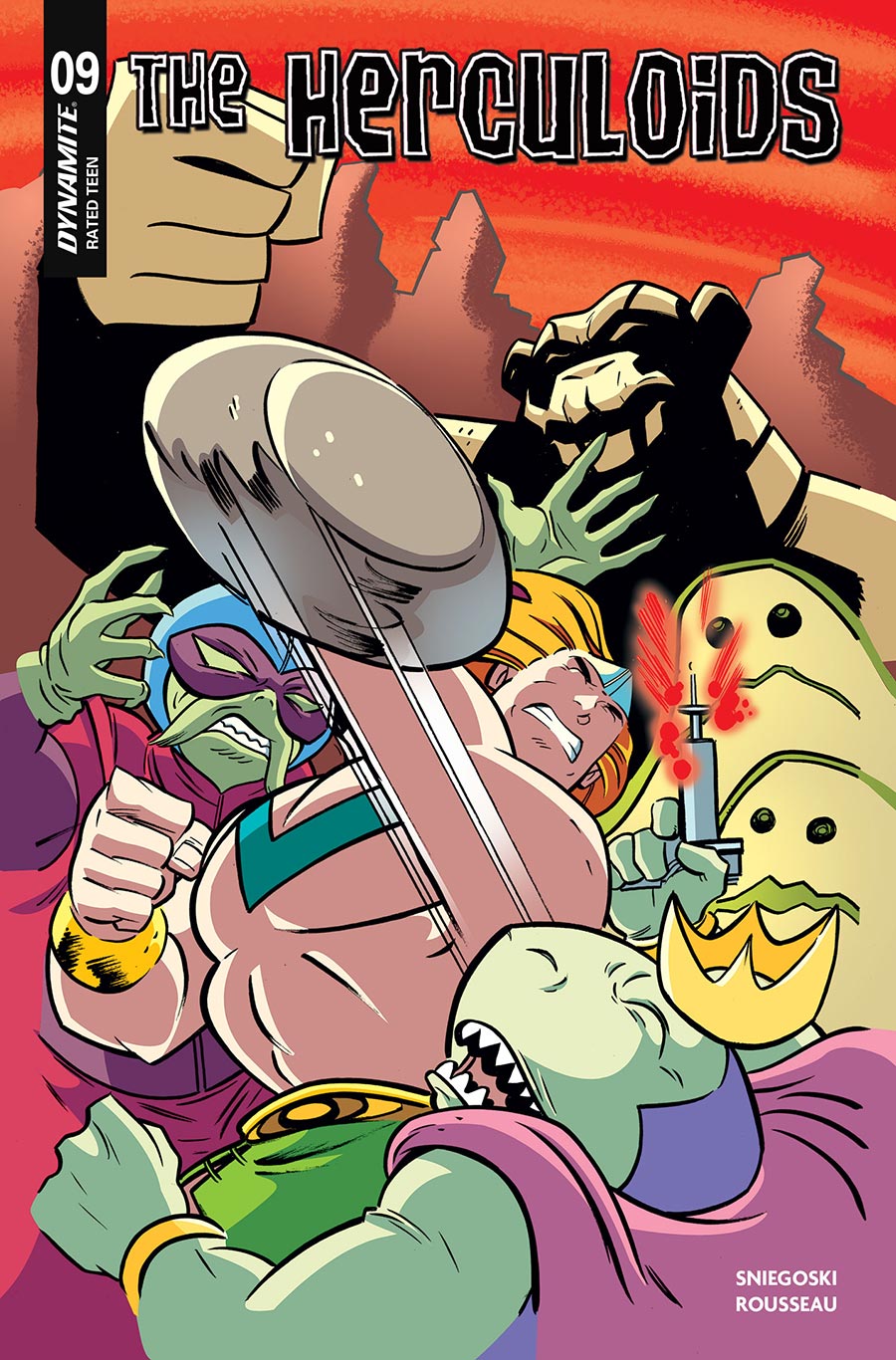 Herculoids #9 Cover D Variant Anthony Marques Cover