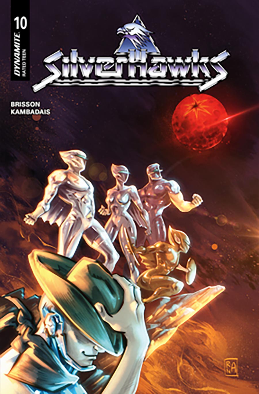 SilverHawks Vol 2 #10 Cover B Variant Cat Staggs Cover