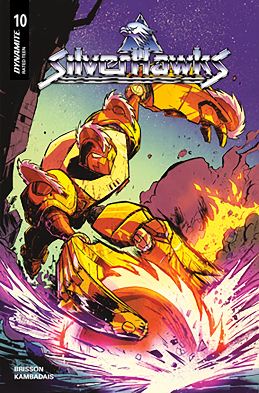 SilverHawks Vol 2 #10 Cover F Variant Manix Cover