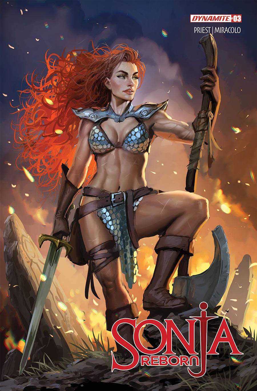 Sonja Reborn #3 Cover A Regular Stjepan Sejic Cover