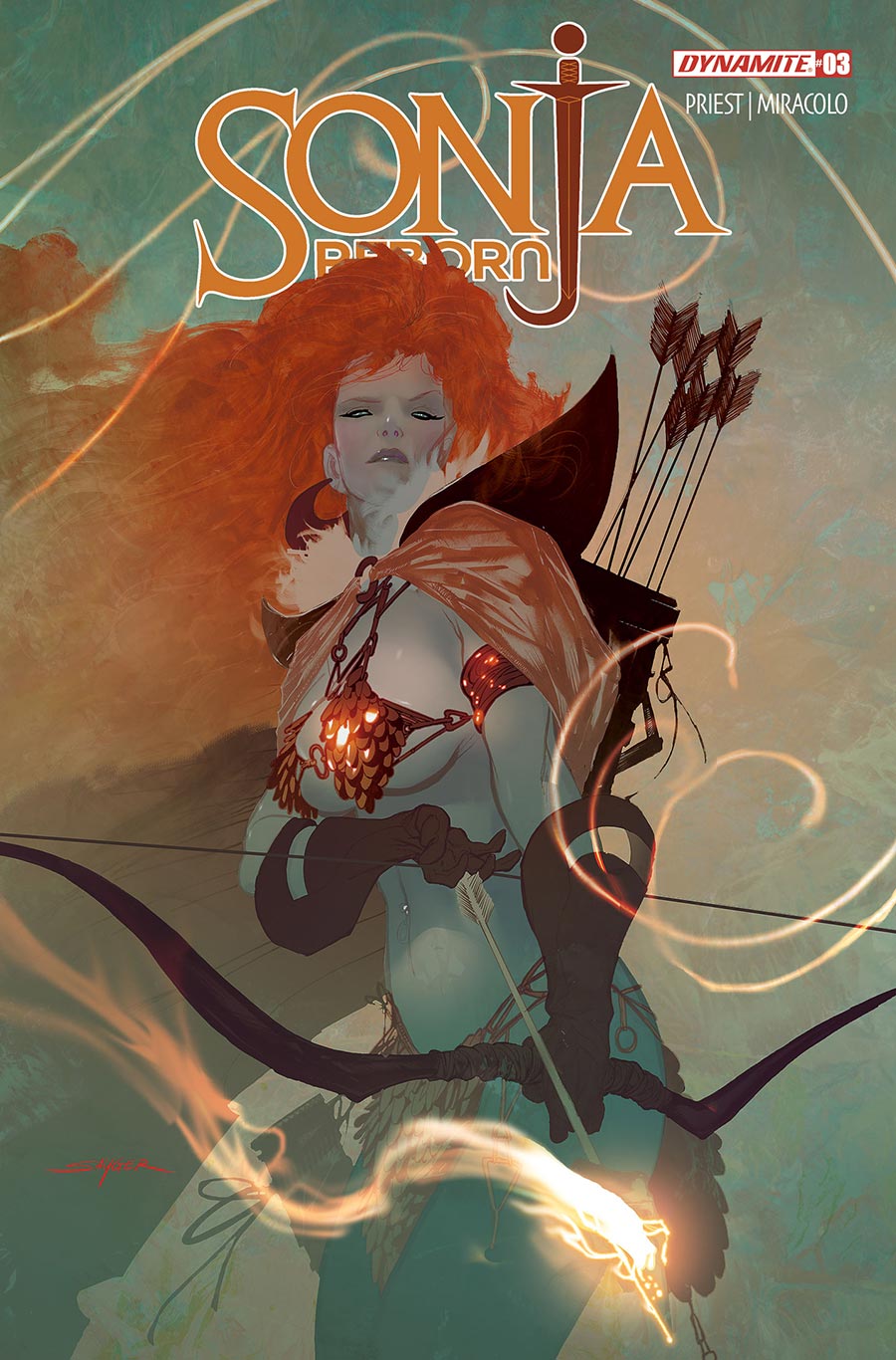 Sonja Reborn #3 Cover B Variant Stuart Sayger Cover