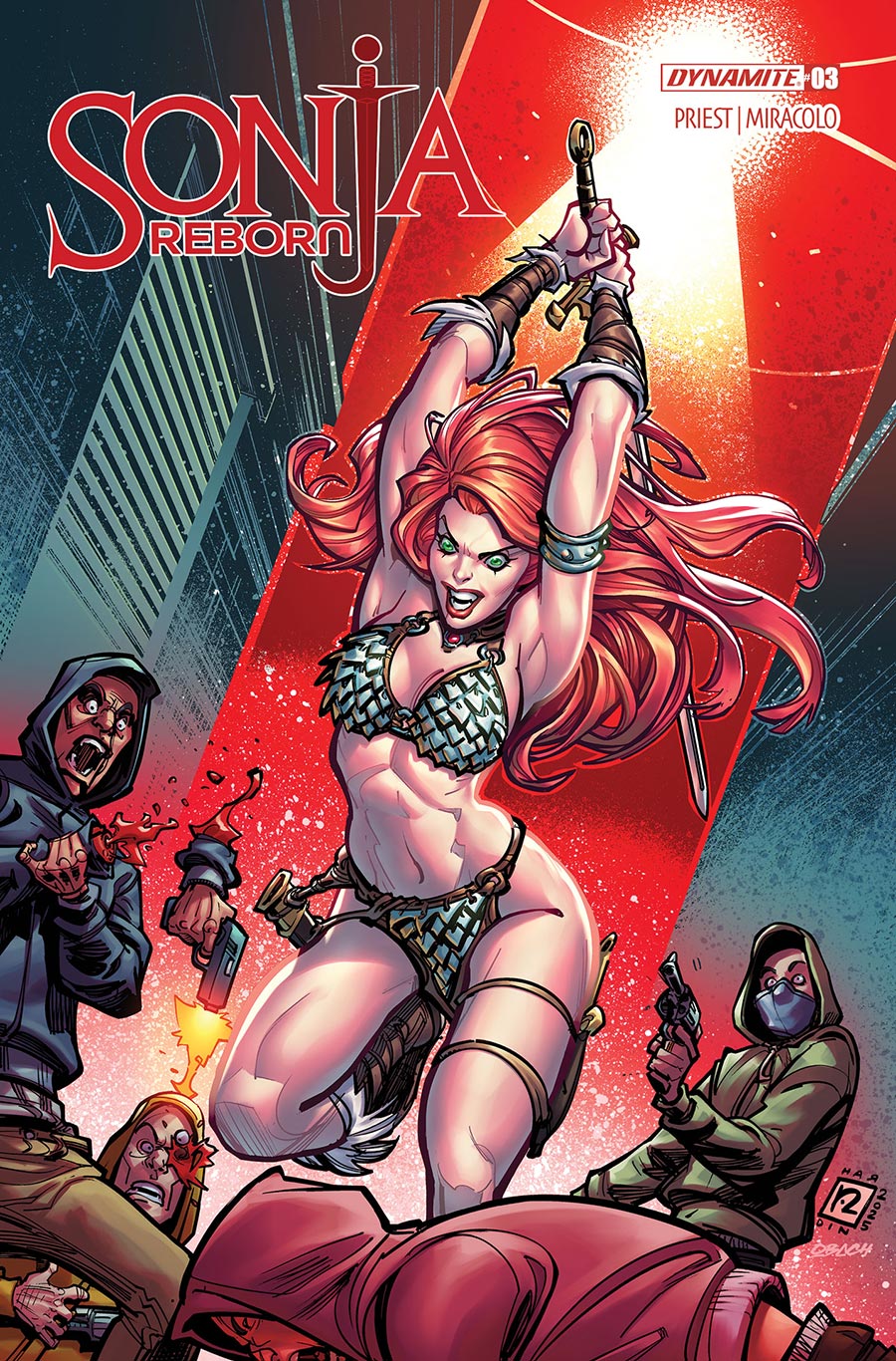 Sonja Reborn #3 Cover C Variant Chad Hardin Cover