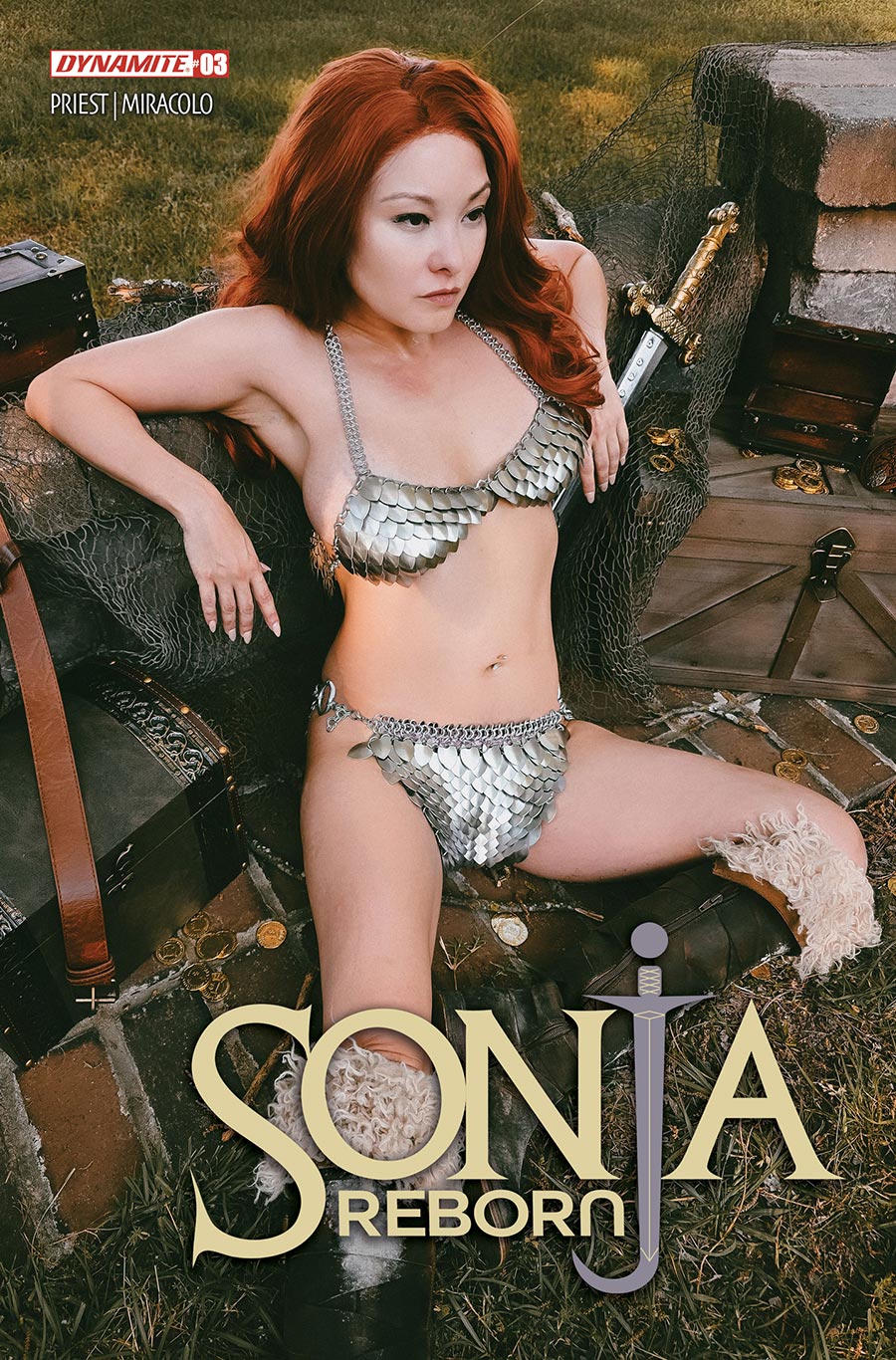 Sonja Reborn #3 Cover E Variant Ani-Mia Cosplay Photo Cover