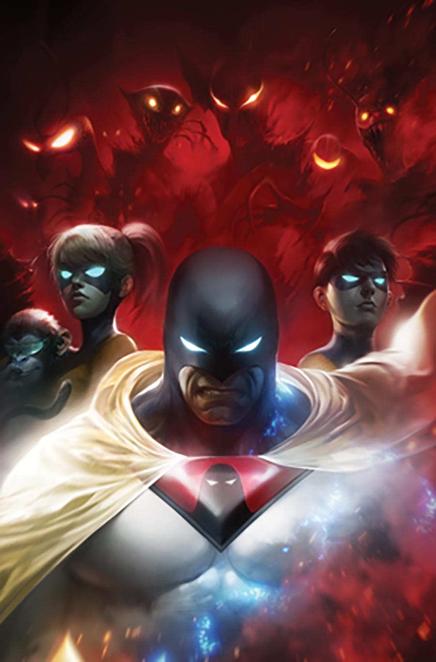 Space Ghost Vol 5 #4 Cover E Dynamite Metal Premium Francesco Mattina Virgin Cover