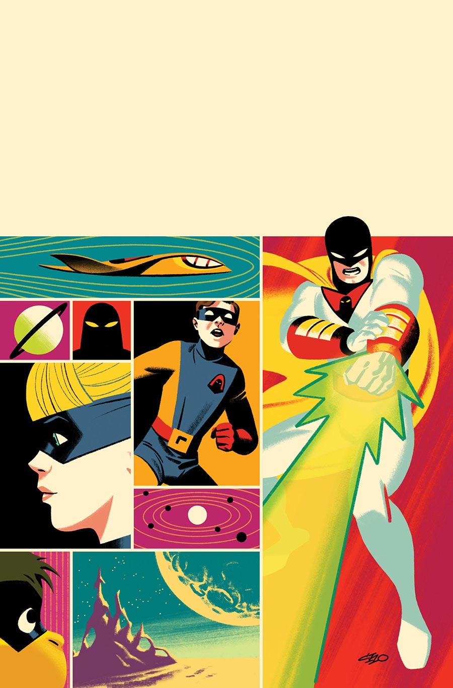 Space Ghost Vol 5 #4 Cover G Incentive Michael Cho Virgin Cover