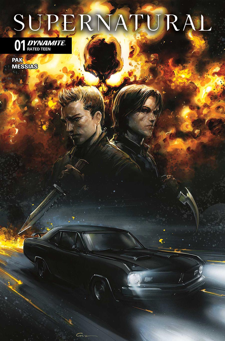 Supernatural Vol 2 #1 Cover A Regular Clayton Crain Cover