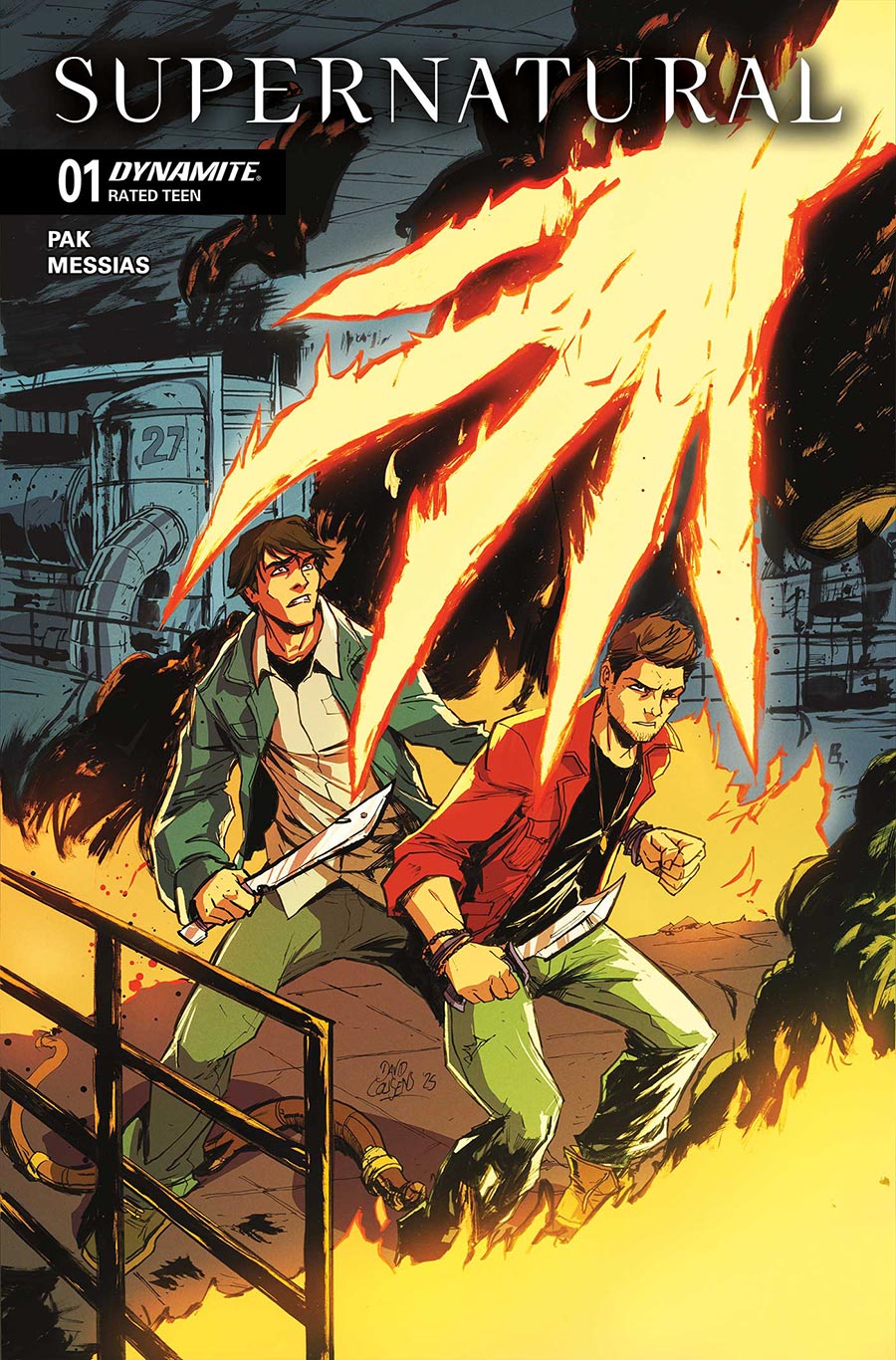 Supernatural Vol 2 #1 Cover B Variant David Cousens Cover