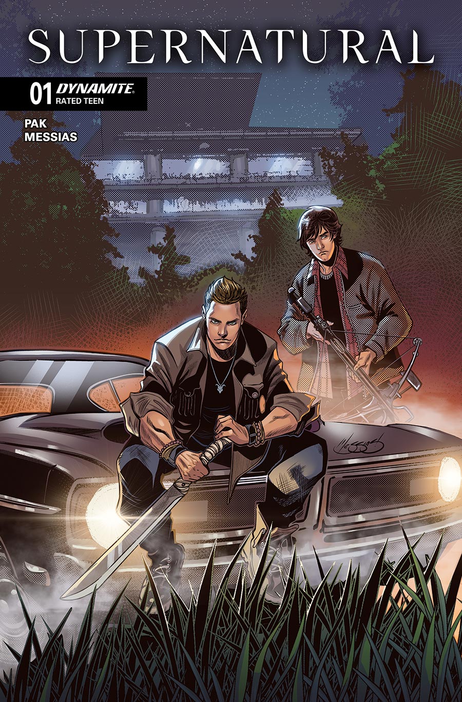 Supernatural Vol 2 #1 Cover H Dynamite Metal Premium Eder Messias Virgin Cover
