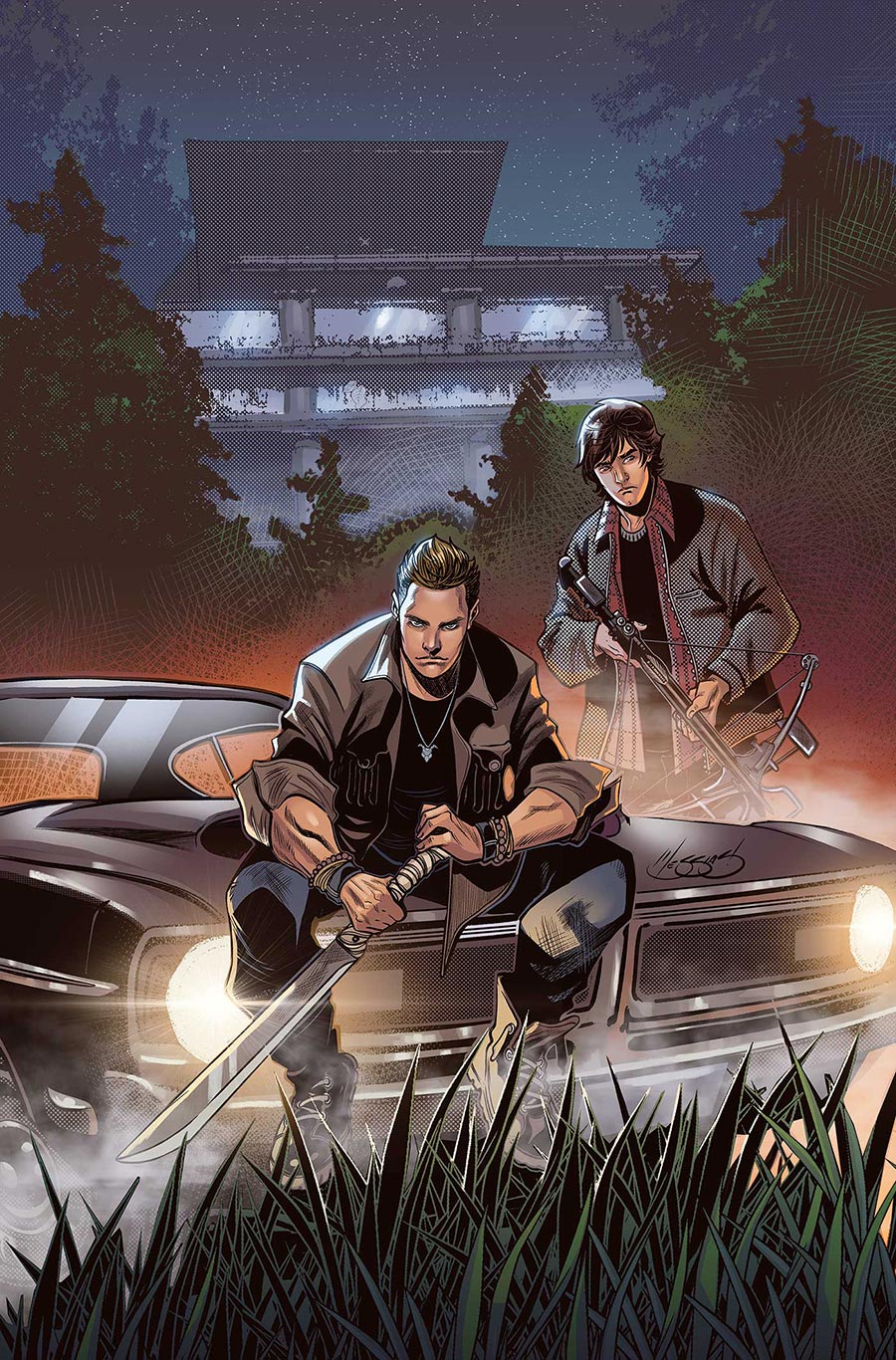 Supernatural Vol 2 #1 Cover M Incentive Eder Messias Virgin Cover