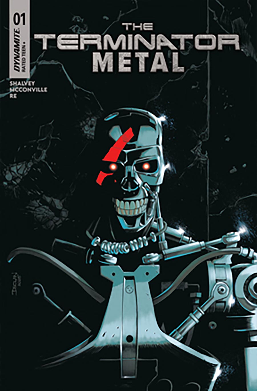 Terminator Metal #1 Cover A Regular Declan Shalvey Cover
