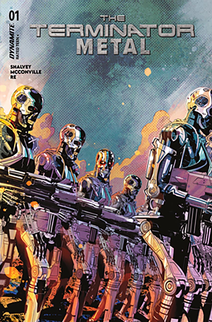 Terminator Metal #1 Cover C Variant Sebastian Piriz Cover