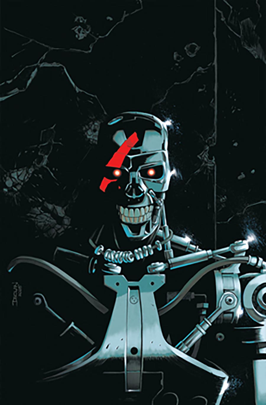 Terminator Metal #1 Cover L Incentive Declan Shalvey Virgin Cover
