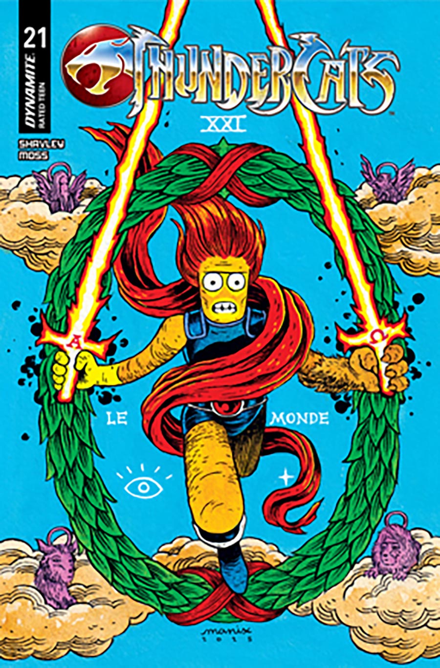 Thundercats Vol 3 #21 Cover E Variant Manix Cover