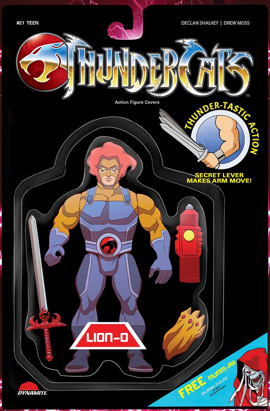 Thundercats Vol 3 #21 Cover F Variant Drew Moss Action Figure Cover