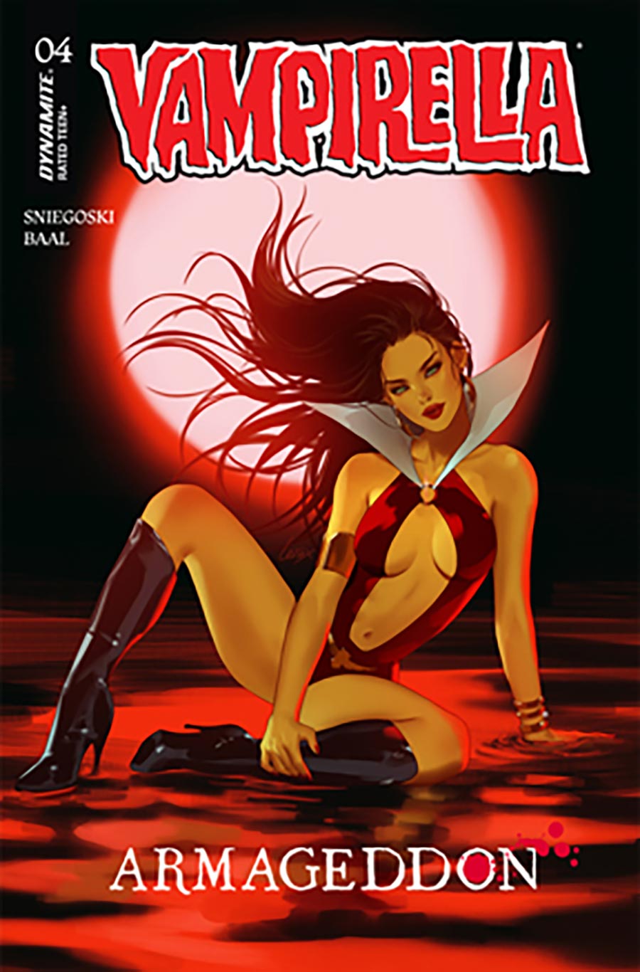 Vampirella Armageddon #4 Cover B Variant Lesley Leirix Li Cover