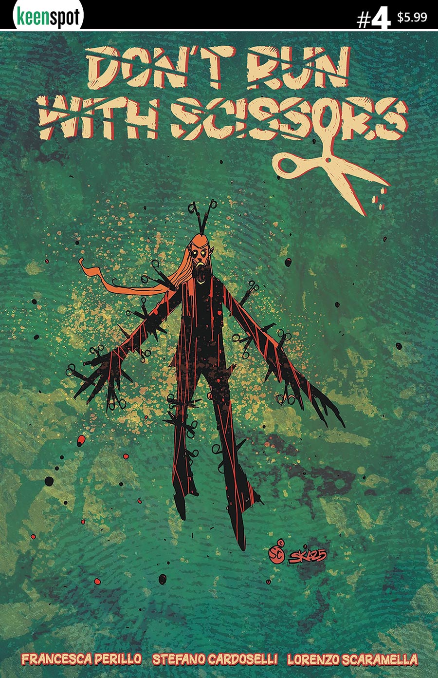 Dont Run With Scissors #4 Cover A Regular Stefano Cardoselli Cover