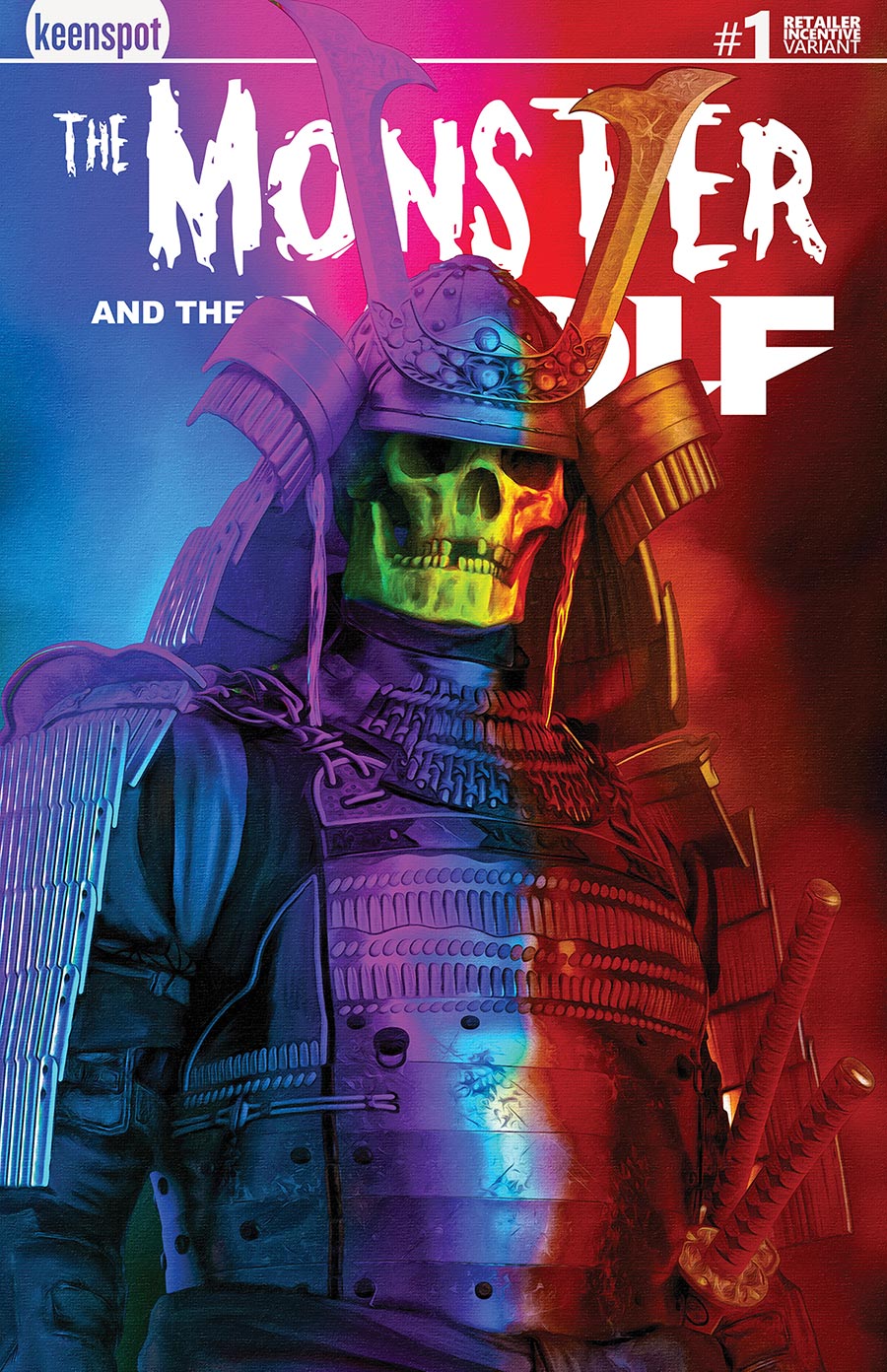 Mark Spears Monsters The Monster And The Wolf #1 Cover B Incentive Mark Spears Holofoil Variant Cover