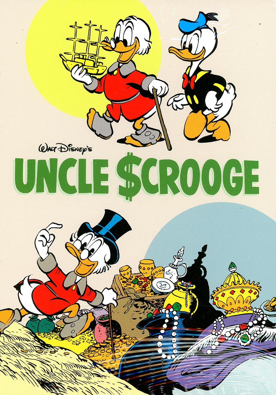 Walt Disneys Uncle Scrooge Golden Nugget Boat And Cave Of Ali Baba HC Gift Box Set
