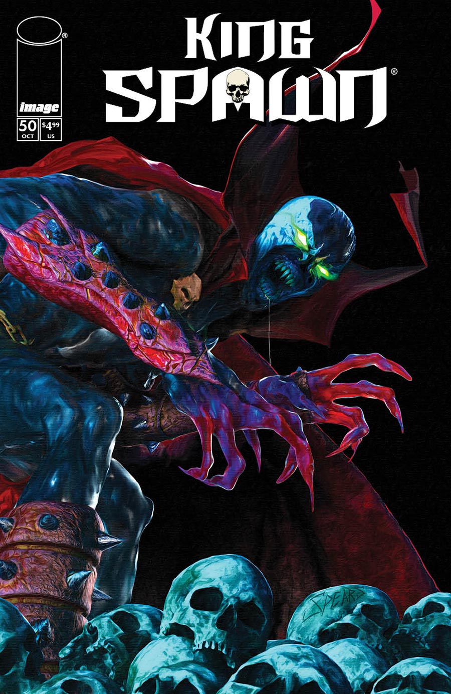 King Spawn #50 Cover E Incentive Mark Spears Variant Cover