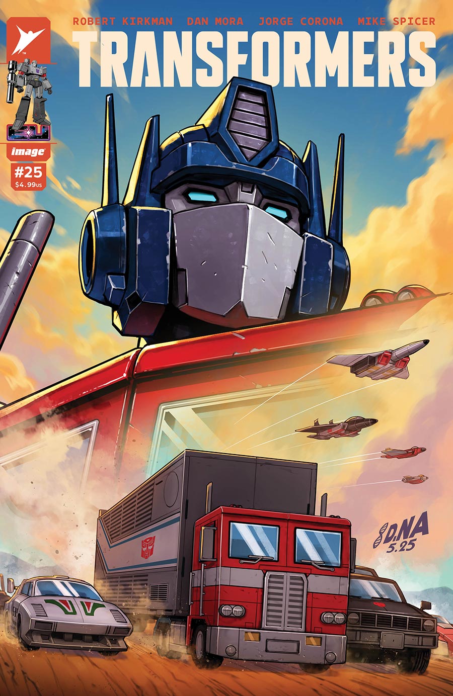 Transformers Vol 5 #25 Cover A Regular David Nakayama Cover