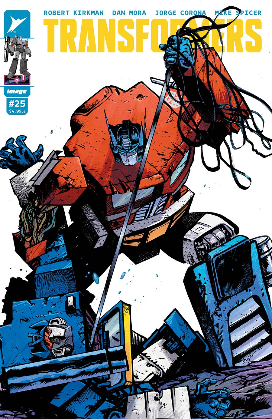 Transformers Vol 5 #25 Cover B Variant Daniel Warren Johnson & Mike Spicer Cover