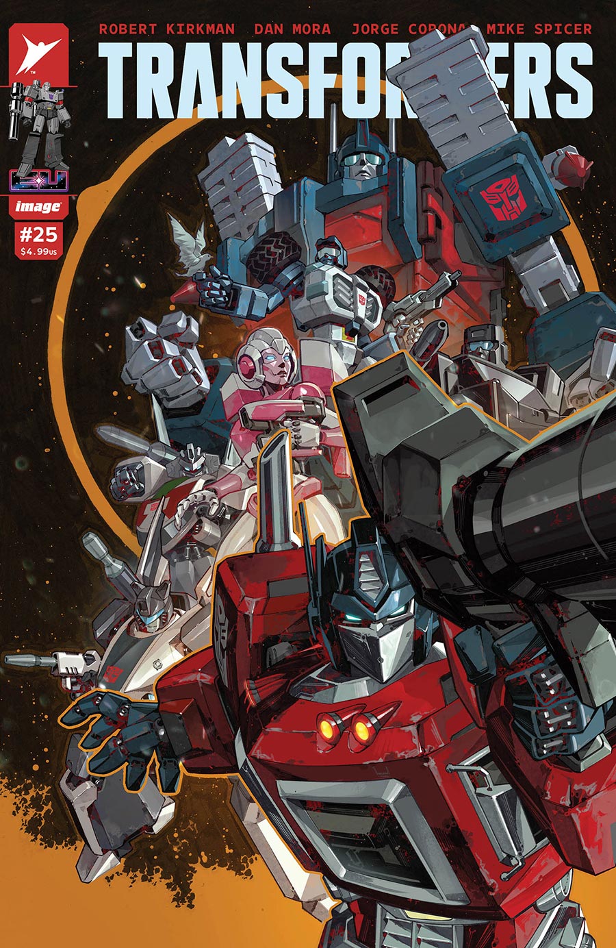 Transformers Vol 5 #25 Cover D Incentive Kael Ngu Variant Cover