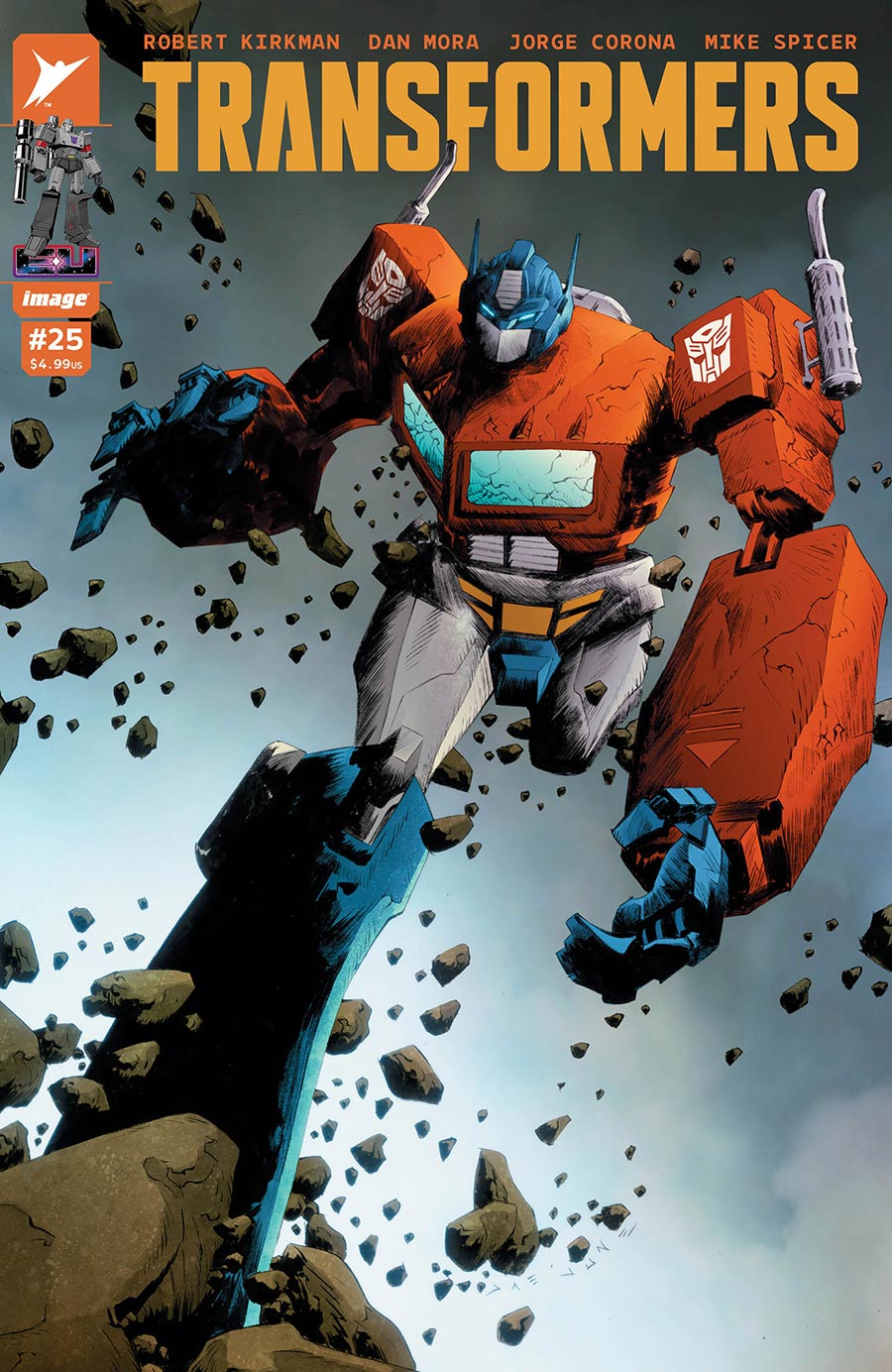 Transformers Vol 5 #25 Cover F Incentive Jae Lee & June Chung Foil Variant Cover