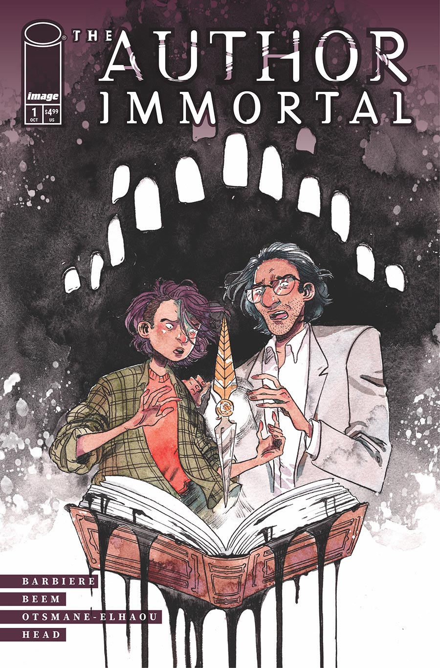 Author Immortal #1 Cover A Regular Morgan Beem Cover